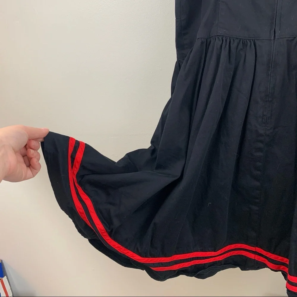 Hell Bunny Vixen Jester Sailor Pin Up Dress - Picture 10 of 10